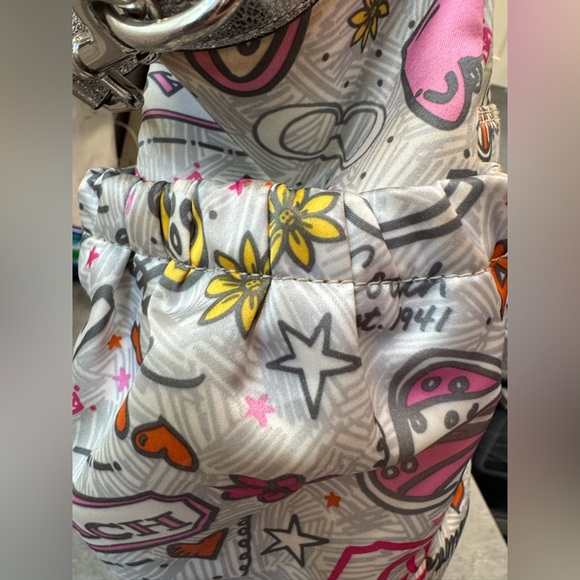 Coach Poppy Multicolor Diaper Tote Bag - Picture 5 of 13